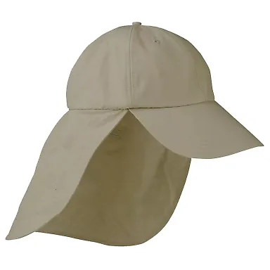 EOM101 Adams Extreme Outdoor Cap KHAKI front view