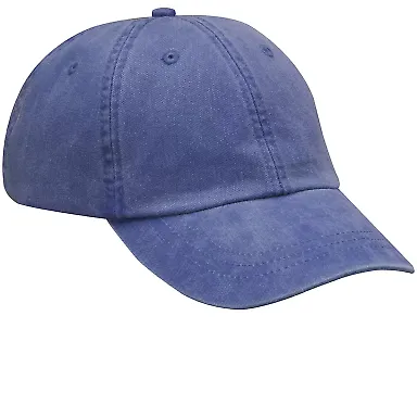 Adams EP101 Twill Pigment-dyed Dad Hat in Royal front view