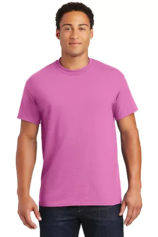 8000 Gildan Adult DryBlend T-Shirt AZALEA front view