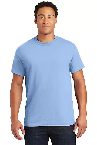 8000 Gildan Adult DryBlend T-Shirt in Light blue front view