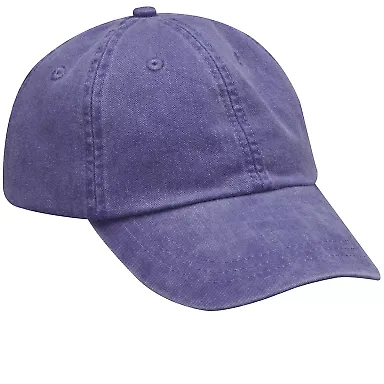 Adams LP101 Twill Optimum Dad Hat in Purple front view