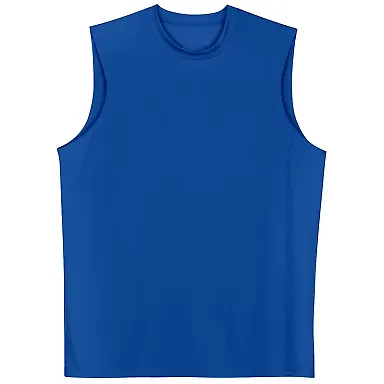 N2295 A4 Cooling Performance Muscle Shirt ROYAL front view