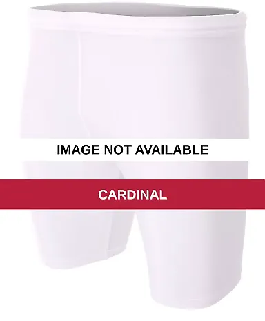 N5259 A4 Compression Short CARDINAL front view