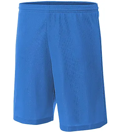 NB5184 A4 6 Inch Youth Lined Micromesh Shorts ROYAL front view