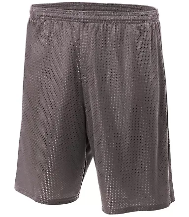 A4 NB5301 Youth Shorts GRAPHITE front view
