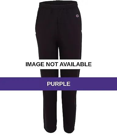 P800 Champion Adult Eco Sweat Pants Purple front view