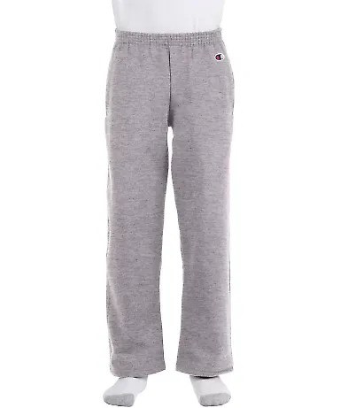P890 Champion Youth Eco Sweat Pants Light Steel front view