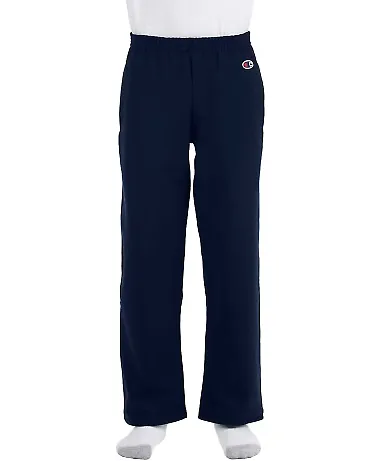 P890 Champion Youth Eco Sweat Pants Navy front view