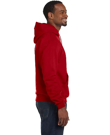 Champion S700 Logo 50/50 Pullover Hoodie Scarlet - From $17.95