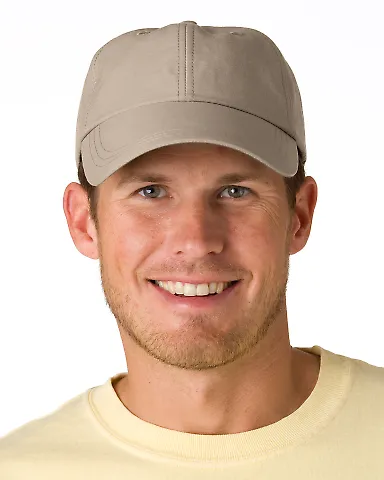 SH101 Adams Sunshield Unconstructed Blended Cap wi STONE front view
