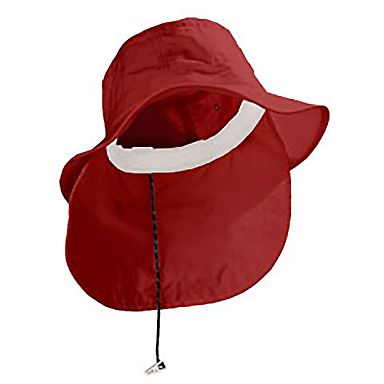 UBM101 Adams Extreme Vacationer Bucket Cap in Nautical red front view
