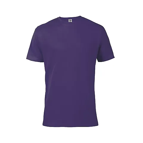 DELTA APPAREL 116535 ADULT S/S TEE in Purple front view