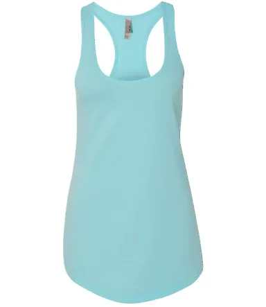 Next Level 6933 The Terry Racerback Tank CANCUN front view