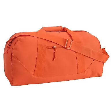8806 Liberty Bags Large Recycled Polyester Square  in Orange front view