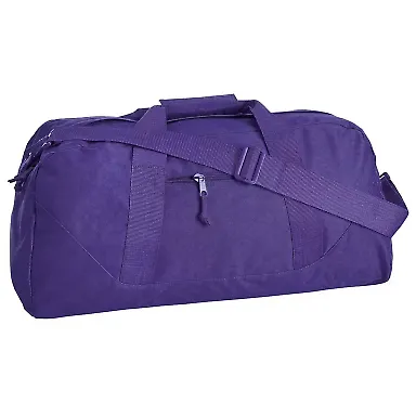8806 Liberty Bags Large Recycled Polyester Square in Purple front view