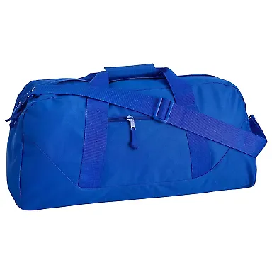 8806 Liberty Bags Large Recycled Polyester Square  in Royal front view