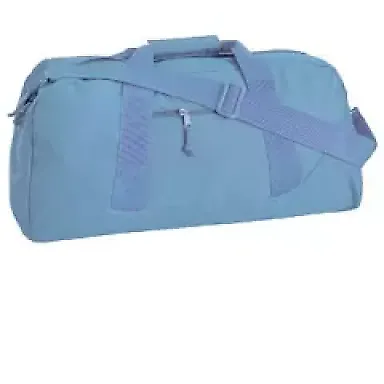 8806 Liberty Bags Large Recycled Polyester Square  in Turquoise front view