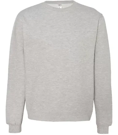 SS3000 - Independent Trading Co. - Crewneck Sweats Grey Heather front view