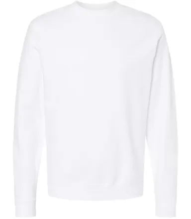 SS3000 - Independent Trading Co. - Crewneck Sweats White front view
