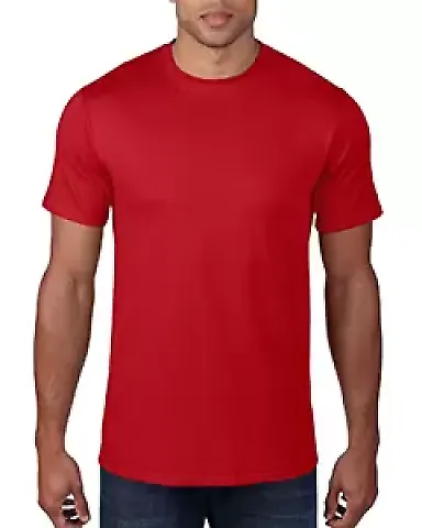 780 Anvil Middleweight Ringspun T-Shirt in Indepndence red front view
