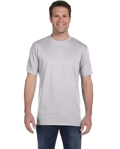 780 Anvil Middleweight Ringspun T-Shirt in Ash front view