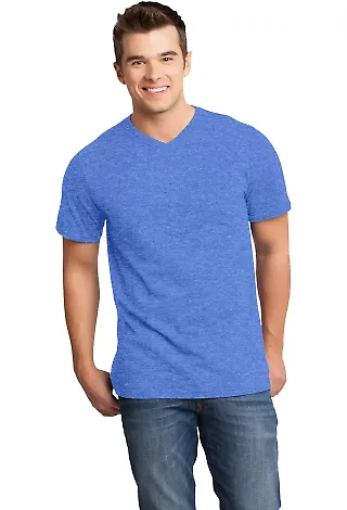 DT6500 District® - Young Mens Very Important Tee? in Hthrd royal front view