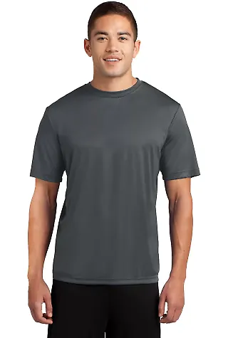 TST350 Sport-Tek® Tall Competitor™ Tee  in Iron grey front view