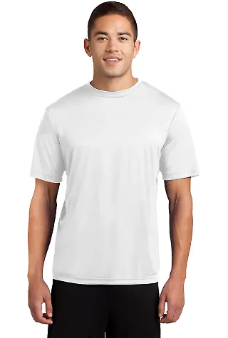 TST350 Sport-Tek® Tall Competitor™ Tee  in White front view