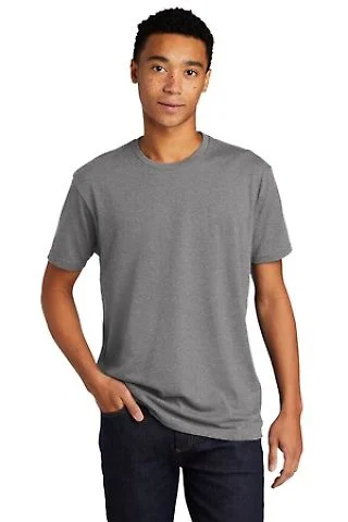 Next Level 6410 Premium Sueded Plain T Shirt Bulk in Dark heather gray front view