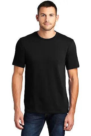  DT6000 District Young Mens Very Important Tee in Black front view