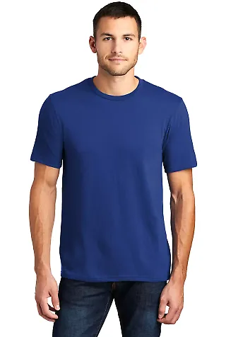  DT6000 District Young Mens Very Important Tee in Deep royal front view