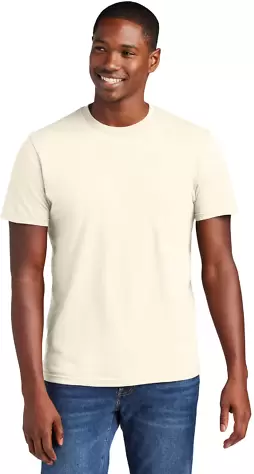  DT6000 District Young Mens Very Important Tee in Gardenia front view