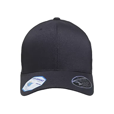 110C Flexfit Cool & Dry Pro-Formance Serge Cap in Navy front view