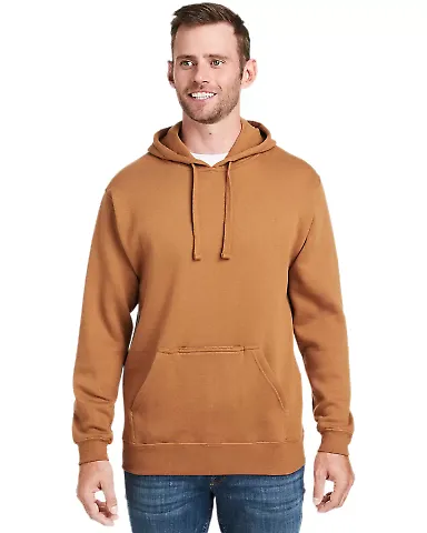 8815 J. America - Tailgate Hooded Sweatshirt Copper front view