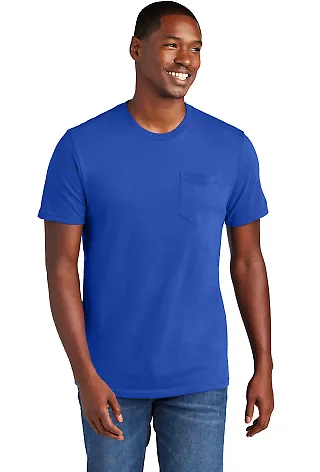 DT6000P District® Young Mens Very Important Tee® in Deeproyal front view