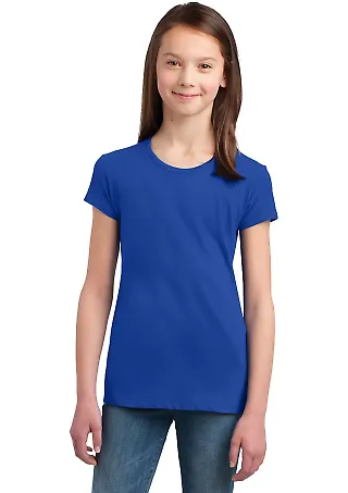 DT5001YG District® Girls The Concert Tee Deep Royal front view