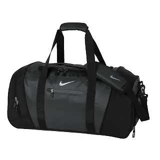 TG0240 Nike Golf Large Duffel Anthracite/Blk front view