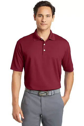 604941 Nike Golf Tall Dri-FIT Micro Pique Polo Varsity Red front view