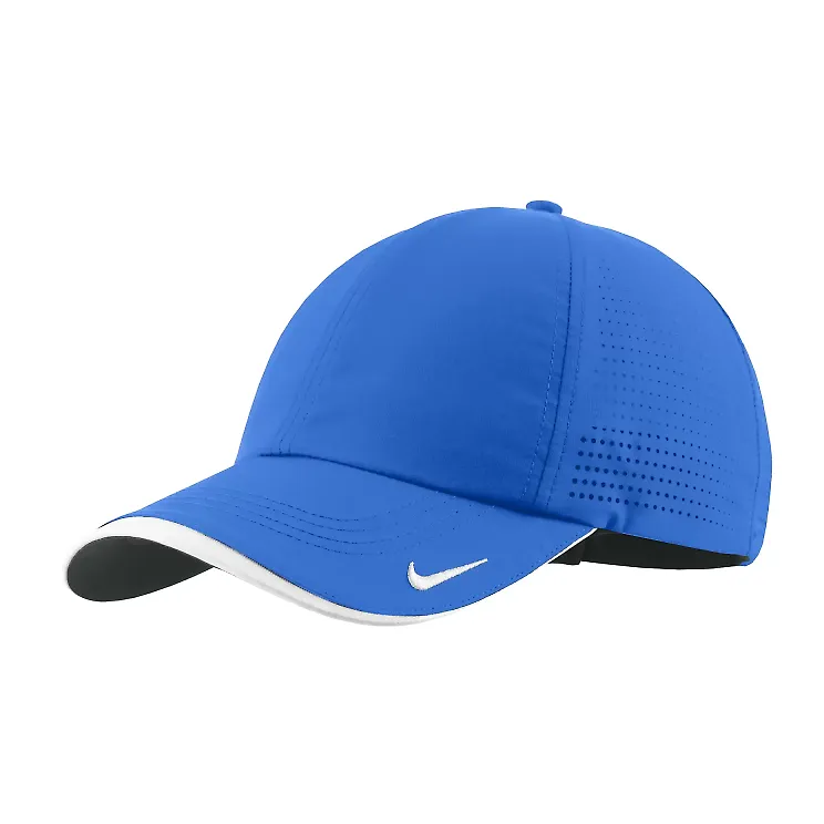 429467 Nike Golf - Dri-FIT Swoosh Perforated Cap Blue Sapphire front view