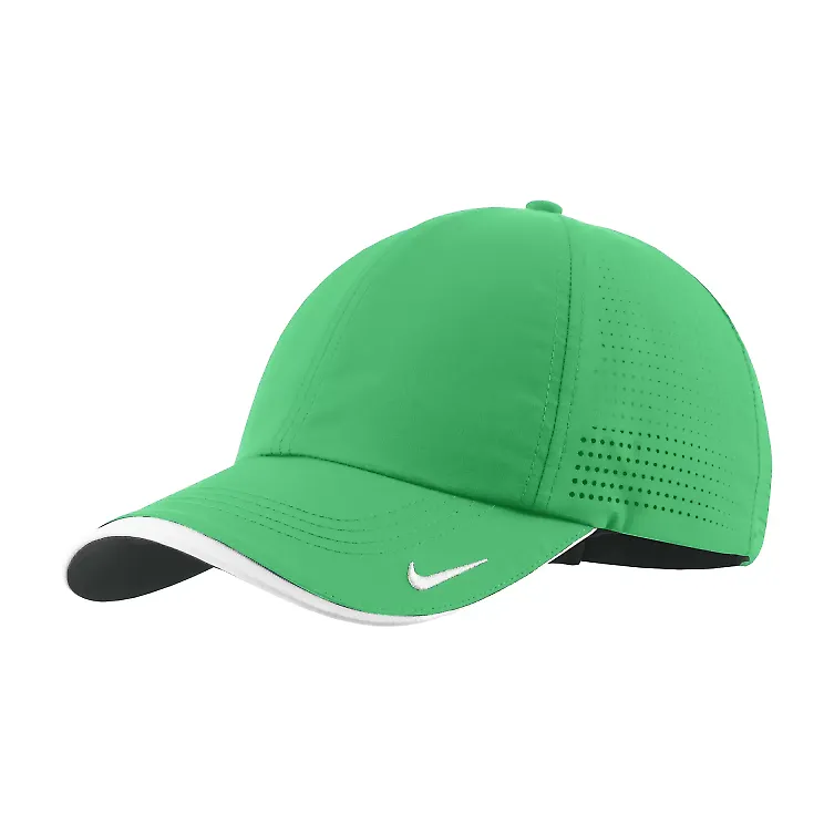 429467 Nike Golf - Dri-FIT Swoosh Perforated Cap Lucky Green front view