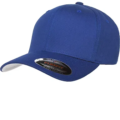 Flexfit 5001 V-Flex Twill / Structured Mid-Profile in Royal blue front view