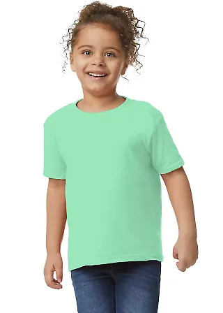 5100P Gildan - Toddler Heavy Cotton T-Shirt in Mint green front view