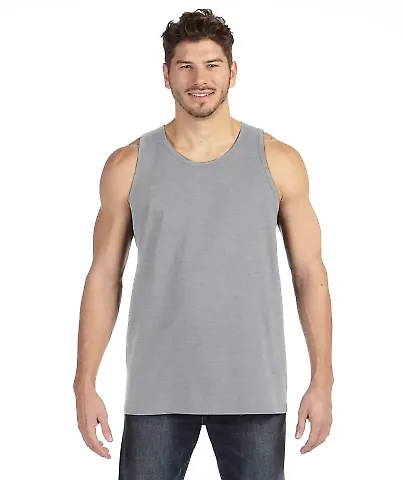 986 Anvil - Lightweight Fashion Tank in Heather grey front view