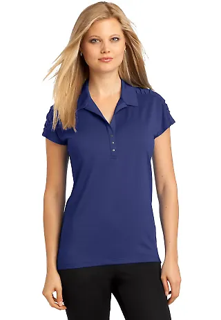 LOG1030 OGIO® Ladies Linear Polo Blueprint front view