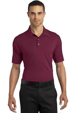 OG1030 OGIO® Linear Polo Molten Maroon front view