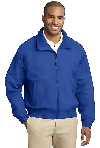 J329 Port Authority® Lightweight Charger Jacket True Royal front view