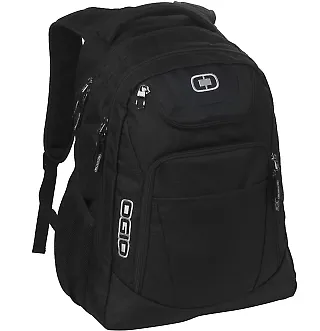 411069 OGIO Excelsior Pack Black/Silver front view