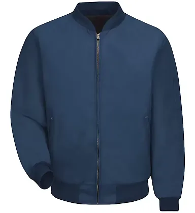 CSJT38 Red Kap - Team Style Jacket with Slash Pock Navy front view