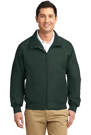 TLJ328 Port Authority® Tall Charger Jacket True Hunter front view
