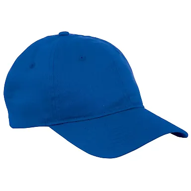 Big Accessories BX880 6-Panel Unstructured Hat TRUE ROYAL front view